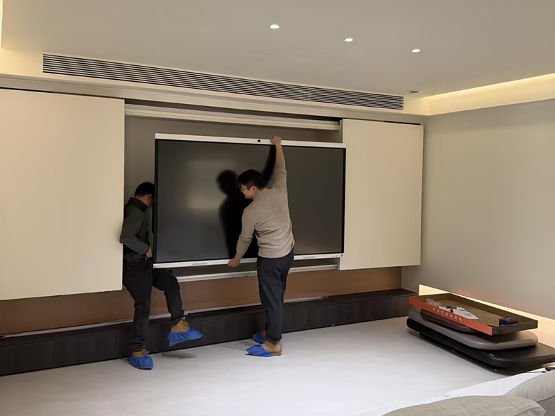 重庆某小区家庭场景安装华为IdeaHub(图2)