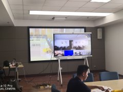 重庆某融资租赁公司安装一套华为会议平板 